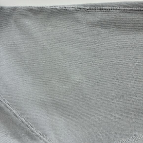 Calvin Klein Cropped Crewneck Sweatshirt Sz S – Gray Minimal Streetwear - Picture 7 of 7